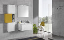 Mobile Bagno Sospeso 131cm TFT Ibiza Bianco Giallo