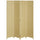 Paravent Separè 4 Türen H170 cm in Brown Wood