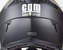 Casco Integrale per Bambino da Moto Cross CGM 209A Rocky Nero Opaco Varie Misure