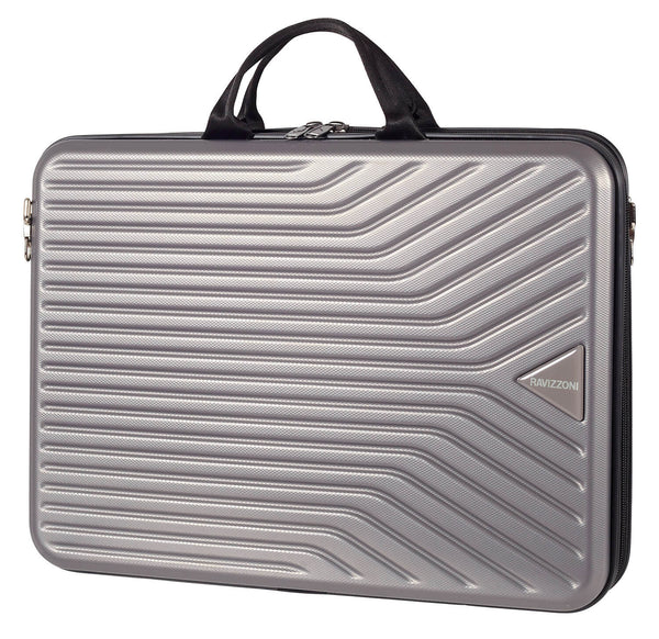 Borsa Porta PC 17” Rigida in ABS con Tracolla Ravizzoni Grigio sconto