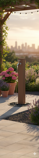 Fontana da Giardino con Rubinetto Belfer 42/RE Ruggine