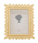 Cornice Leaf Glam 23,5x1,8x28,3 cm in Resina Oro
