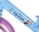 Balance Bike Bicicletta Senza Pedali per Bambini 12" Licenza Disney Frozen Azzurro e Lilla