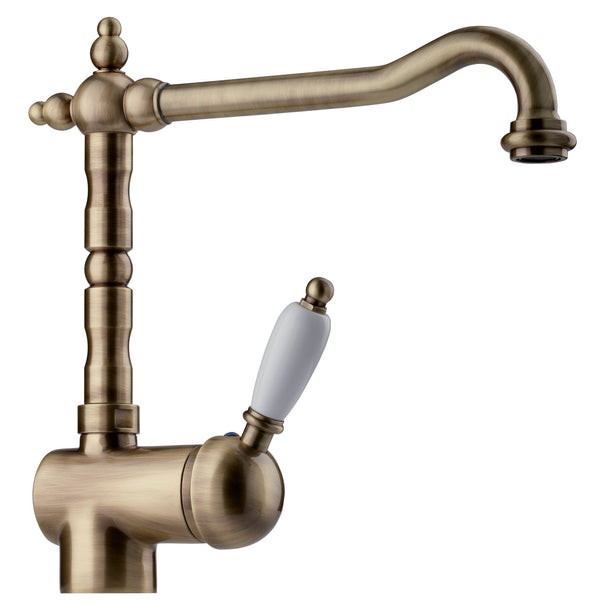 Apell AP091CU Klassische Einhebel-Küchenmischbatterie aus Kupfer acquista