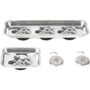 Set 4 Pezzi Vassoio e Vaschetta con Piatto Magnetico Porta Minuteria Viti Bulloni e Ganci      