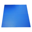 Tappeto Puzzle a Incastro Set 8 Pezzi 60x60 cm Blu 
