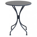 Tavolo Bristol Ø60x71h cm in Acciaio Antracite