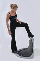 Trampolino Tappeto Elastico Diametro 101Cm Garlando Indoor Fit & Balance To Go