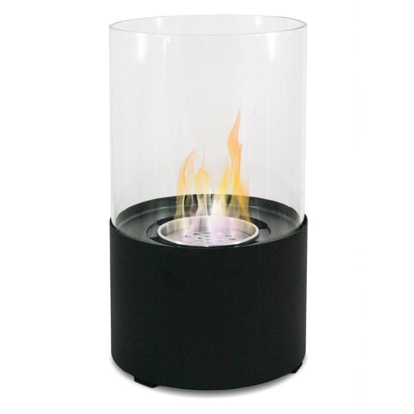 sconto Tisch Bioethanol Kamin Ø16x29 cm Oxford Schwarz