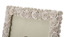 Cornice Roses 27x2,5x31,5 cm in Poliresina e Vetro