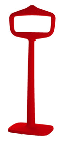 Appendiabiti Porta Abiti da Esterno 48x117 cm in Resina Arkema Bobo Ruby