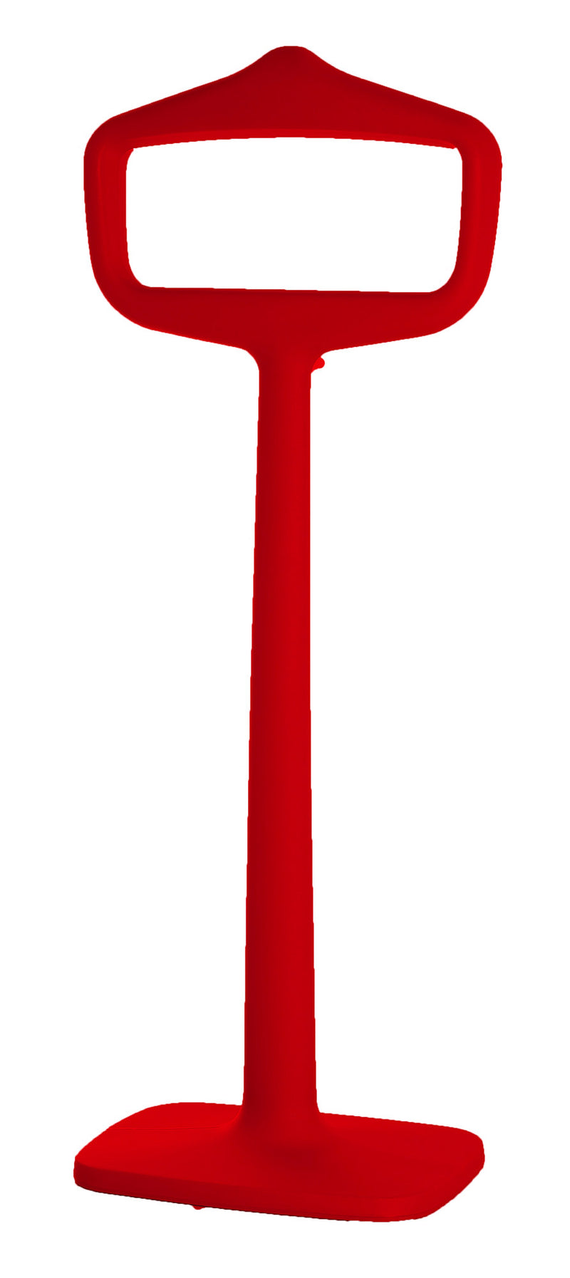 Appendiabiti Porta Abiti da Esterno 48x117 cm in Resina Arkema Bobo Ruby