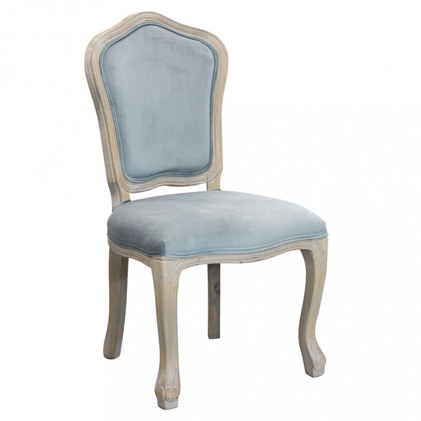 sconto Stuhl Charlene 52x50x100 h cm in Grey Wood