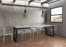 Tavolo Allungabile 160-420x90x77 cm Tecno Evolution Marmo
