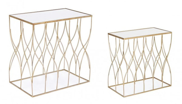 Set 2 Tavolini Rettangolari Elenor online