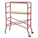 Mini Ponteggio Trabattello Scala con Ruote Portata max 100 Kg