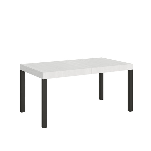 Tavolo Allungabile 160-264x90x77 cm Everyday Bianco Frassino sconto