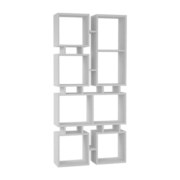 Libreria Moderna 79x166,5 cm in MDF Rail Bianco online