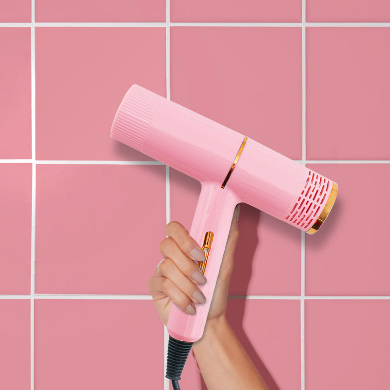 Asciugacapelli Phon Professionale 2000W Bassa Rumorosità Rosa