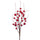 Set mit 12 Pflückbeeren Ilex 32 cm Rot