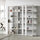 Libreria Moderna 5 Ripiani 178x36x204 cm in nobilitato Bianco