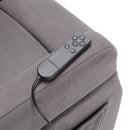 Poltrona Alzapersona Elettrica 2 Motori 70x87x105 cm in Tessuto Dubai