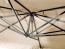 Ombrellone da Giardino Decentrato 3x4m in Alluminio e Poliestere Ecrù