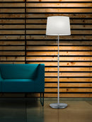 Piantana da Interno  E27 in Metallo Nickel Opaco