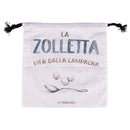 Sacchetto Zucchero 25x25 cm in Cotone VdE Tivoli 1996 Le Travisate Bianco