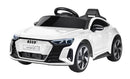 Macchina Elettrica per Bambini 12V Audi Etron GT Bianco