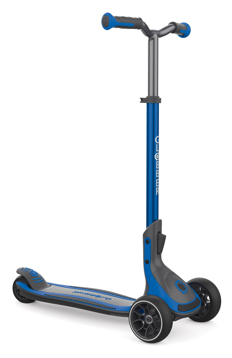Monopattino 3 Ruote Telescopico e Ripiegabile Max 100 Kg Globber Ultimum Blu