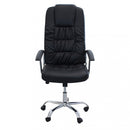 Poltrona da Ufficio Gracie 60x64x117/127 h cm in Poliuretano Nero