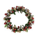 Set 12 Giro Candela Ø10 cm con Mini Bacche 