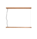 Lampada a Sospensione da Interno a led in Legno naturale Legno Naturale