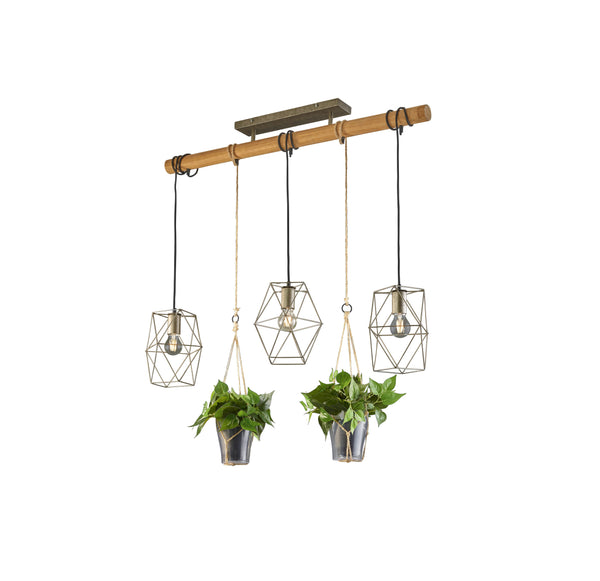 LED-Pendelleuchte für den Innenbereich aus antikisiertem Nickelmetall online