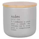 Set 3 Barattoli Sale Zucchero e Caffè 500 ml in New Bone China VdE Tivoli 1996 