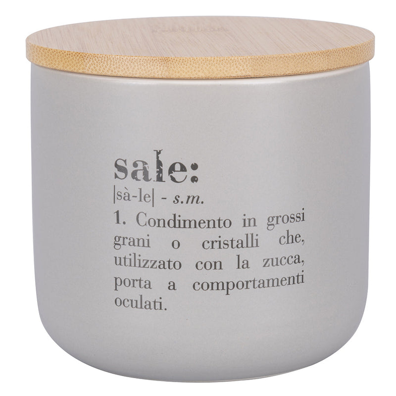 Set 3 Barattoli Sale Zucchero e Caffè 500 ml in New Bone China VdE Tivoli 1996 