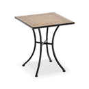 Tavolino da Giardino Quadrato in Ferro con Piano in Ceramica a Mosaico Taddei Zeus Seconda Scelta