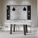 Tavolo 180x90x77 cm Bridge Fix Bianco Frassino