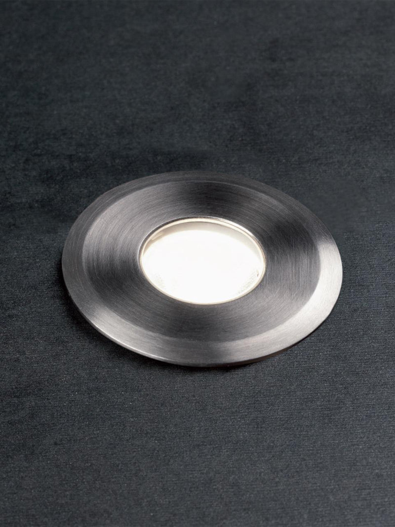 Faretto Calpestabile Incasso Pavimento a LED 2,5W 3000K Sovil Acciaio
