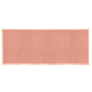 Tappeto Bagno Design Trama Semplice 50x150 cm in Cotone Rosa