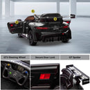 Macchina Elettrica per Bambini Licenza Ufficiale Mercedes Benz GT3 Telecomandata 12V 4,5Ah Nero       