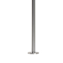 Doccia da Giardino ad Acqua Fredda in Acciaio Inox Soffione Stretto e C-Box Sined Monocolo  