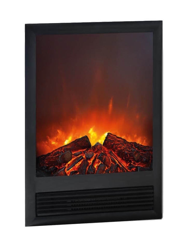 Elektrischer Einbaukamin Flammeneffekt 1200 W Ruby Fires Elski Black online