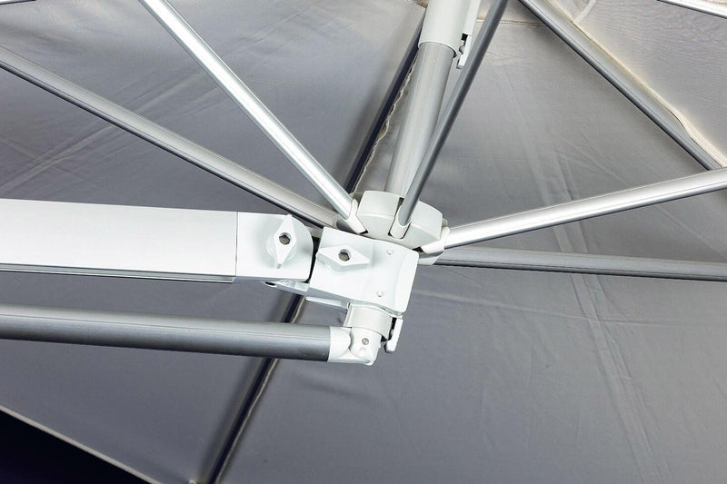 Ombrellone da Giardino a Parete Ø2,70m Maffei Parrot P3 Azzurro