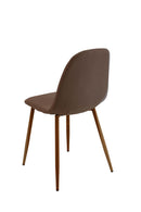 Sedia in Tessuto 43,5x45x90cm TFT Bing Cioccolata