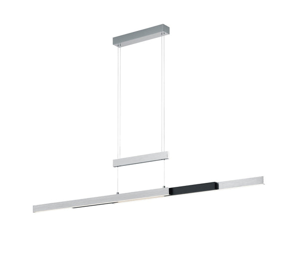 LED-Innenpendelleuchte aus gebürstetem Aluminiummetall prezzo