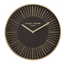 Orologio da Muro Ø 50x5 cm Whatever in Plastica Nero
