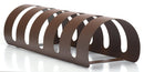 Rastelliera Portabici 5 Posti in Ferro 90x30x23 cm Belfer Bike Rack 42/PB Ruggine