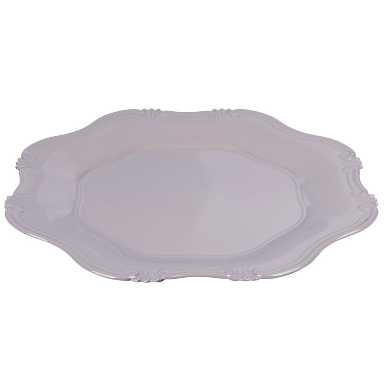 Set 4 Sottopiati Ø33 cm  in Plastica VdE Tivoli 1996 Hippy 